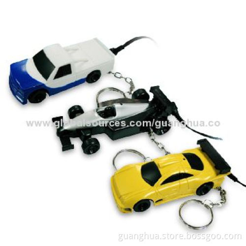Lovely Mini Radios in Car Shape and Keychain with CE Mark, Convenient to Carry